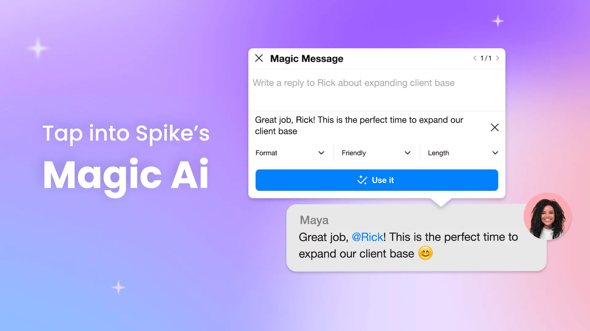 Spike’s Magic AI for Poject Management