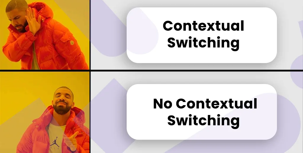 everybody hates contextual switching