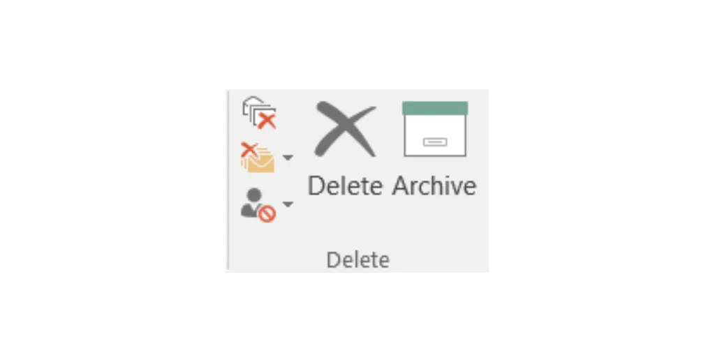 Outlook archive
