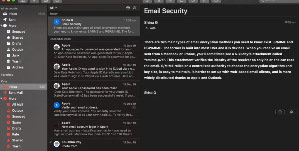 Using Apple Mail with iCloud - Canary Mail Blog