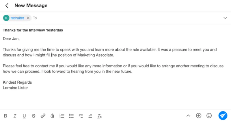 how to write email