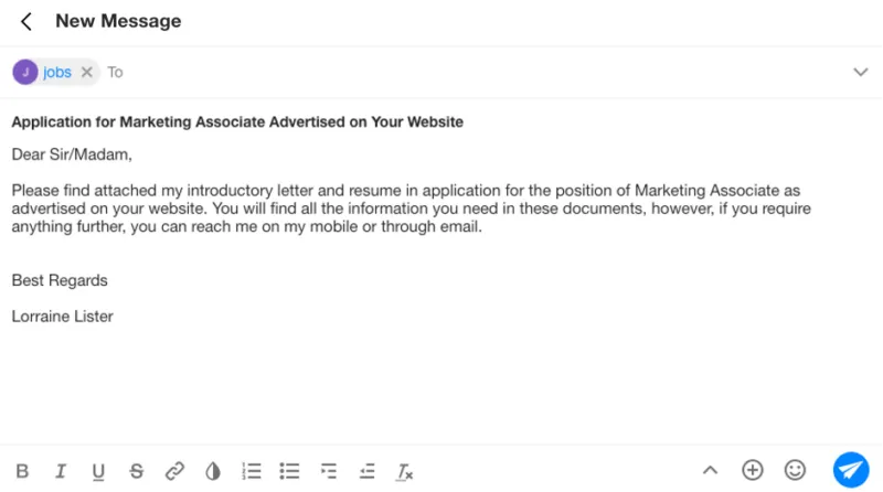 how to write email