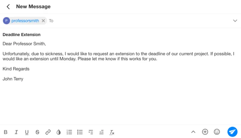 how to write email