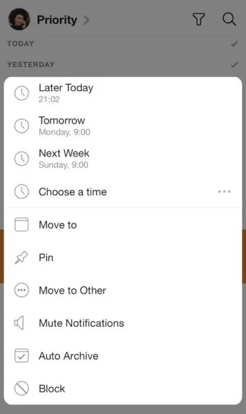 Spike email app