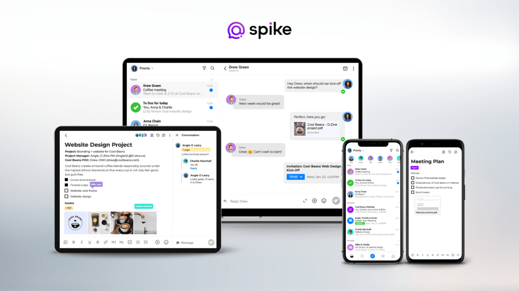 spike best email app for mac platform