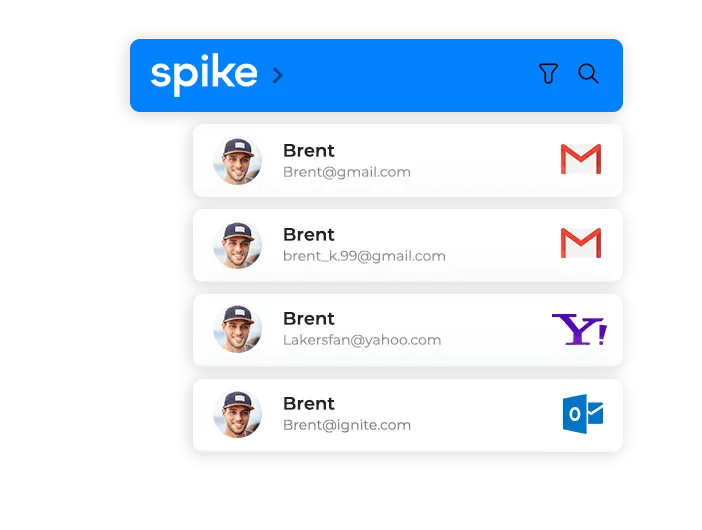 Spike unified inbox