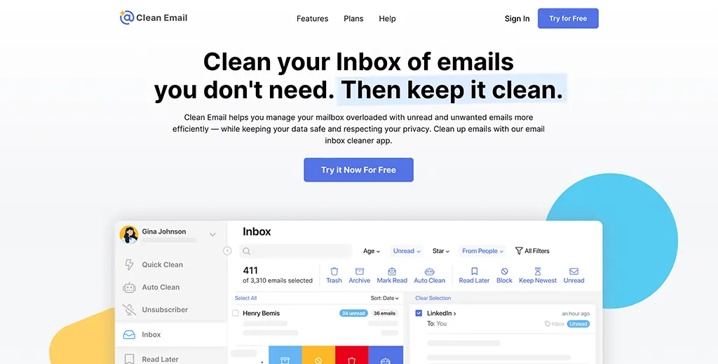 Clean your mailbox, improve your productivity !