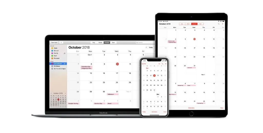 iPhone Calendars