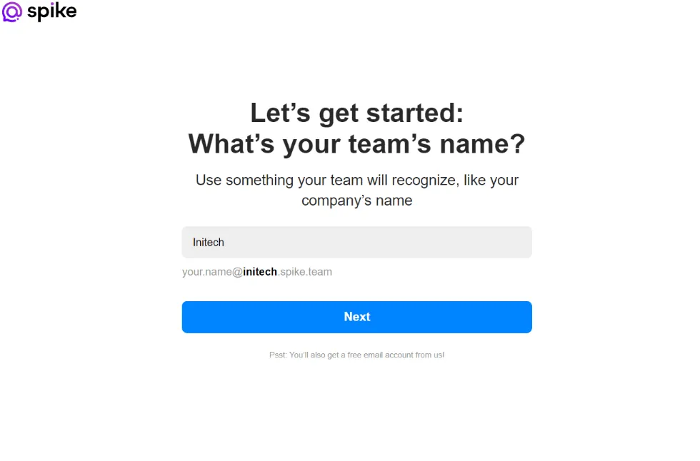 your teamspace name